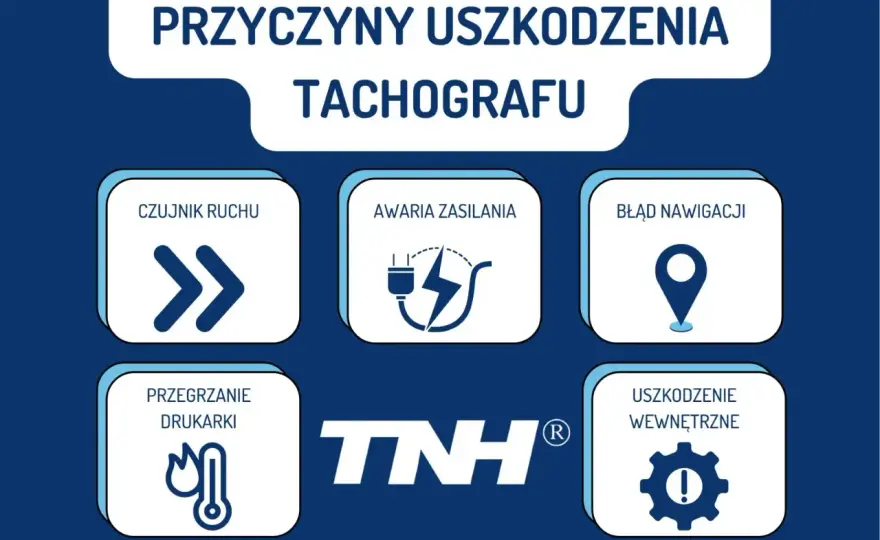 Błąd spójności danych tachografu - co oznacza i co zrobić?