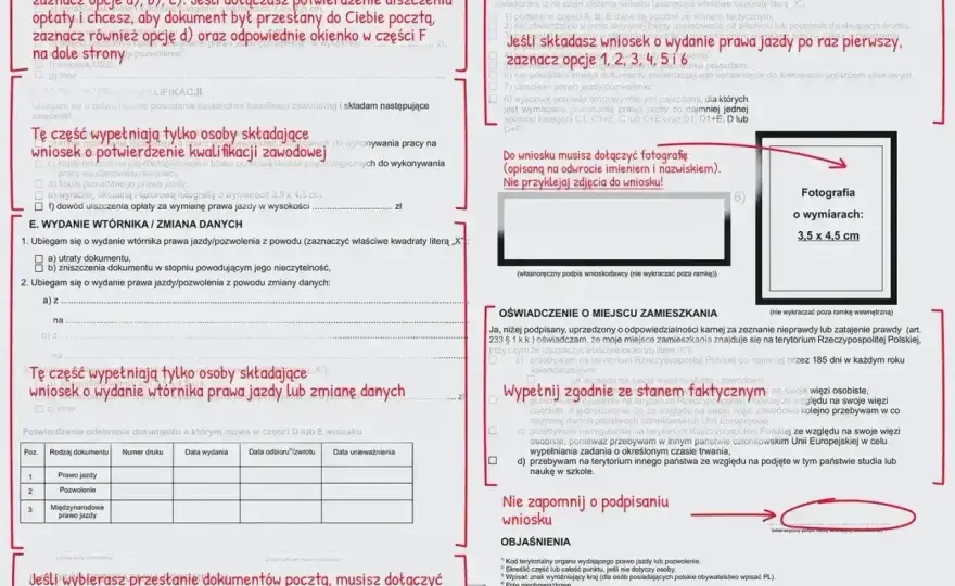 Druk ZZ do świadectwa kierowcy - jak uniknąć błędów?