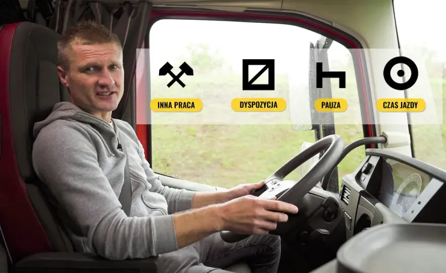 Przerwa kierowcy po 4,5 godziny jazdy i 6 godzinach pracy